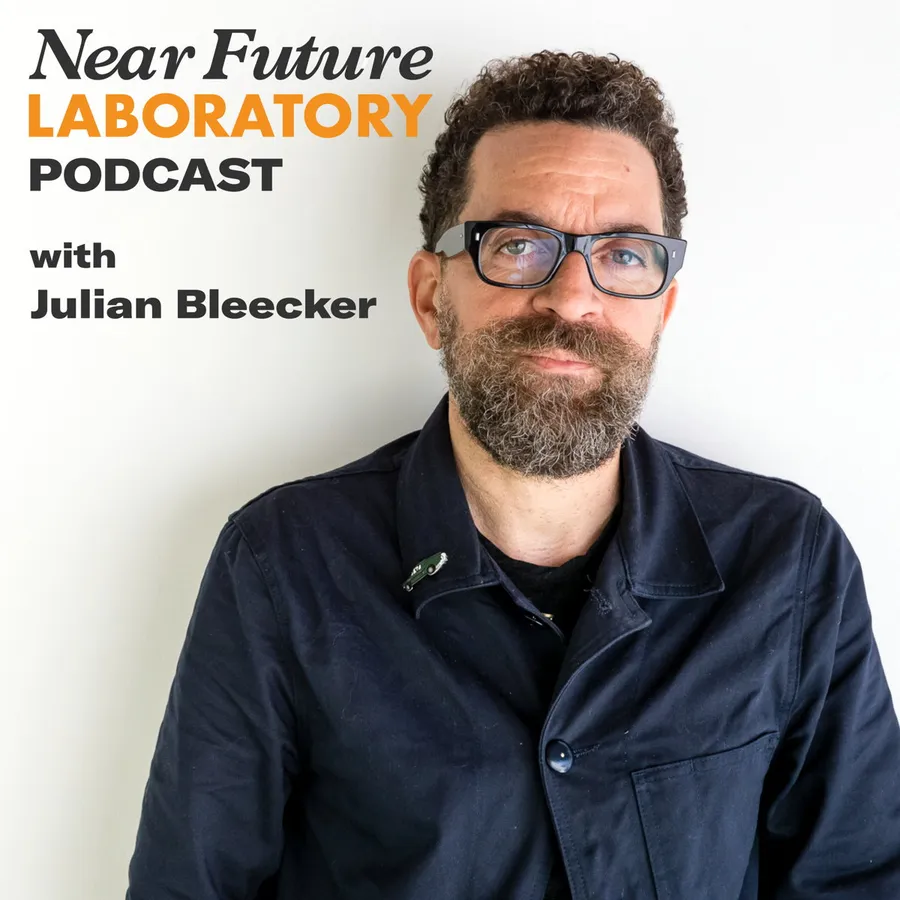 Near Future Laboratory Podcast Season {podcast.data.season} Episode {podcast.data.episode} titled {podcast.data.title}