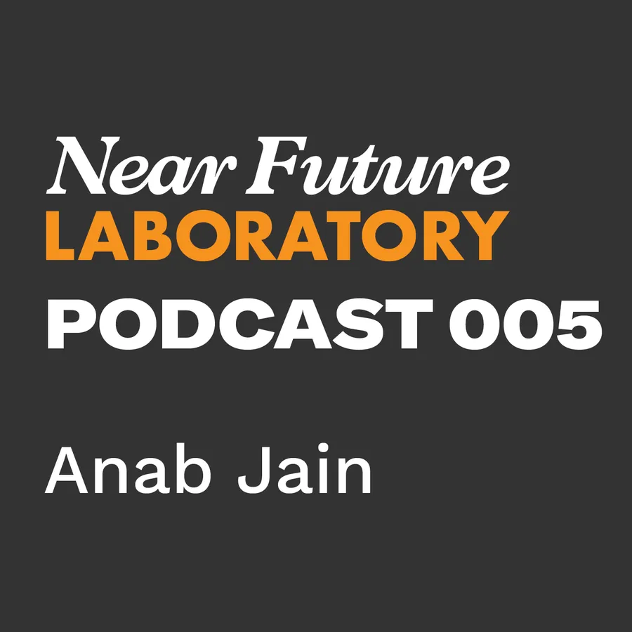 Near Future Laboratory Podcast Season {podcast.data.season} Episode {podcast.data.episode} titled {podcast.data.title}