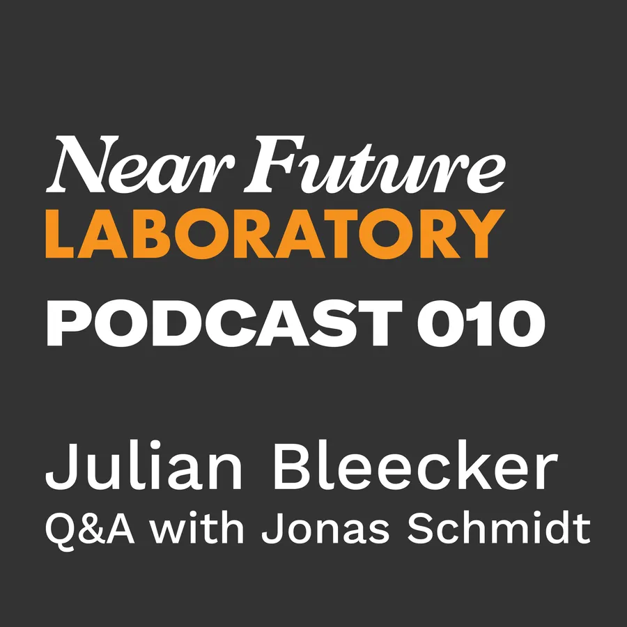 Near Future Laboratory Podcast Season {podcast.data.season} Episode {podcast.data.episode} titled {podcast.data.title}