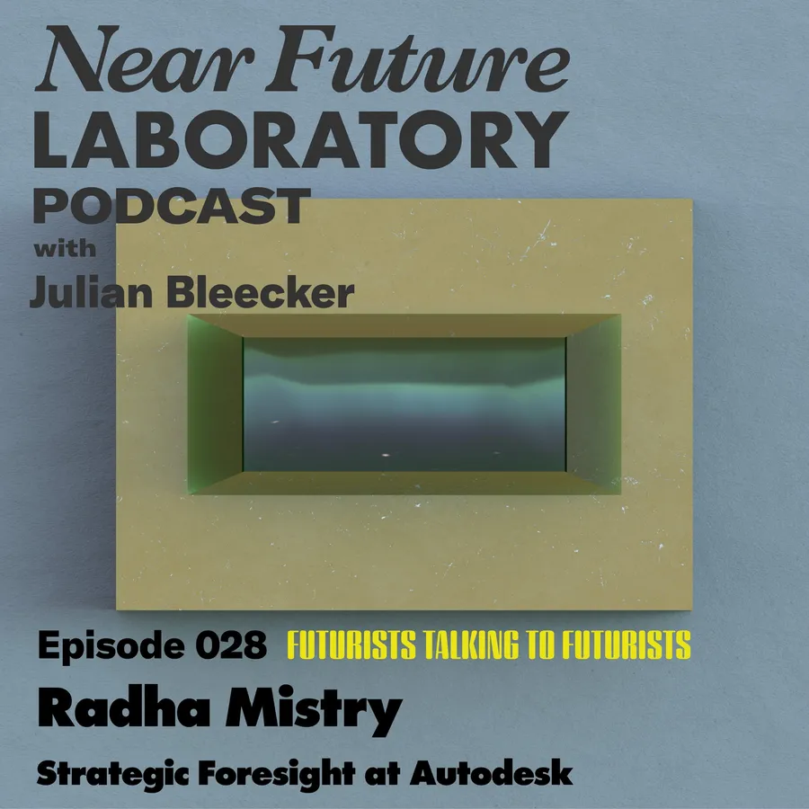 Near Future Laboratory Podcast Season {podcast.data.season} Episode {podcast.data.episode} titled {podcast.data.title}