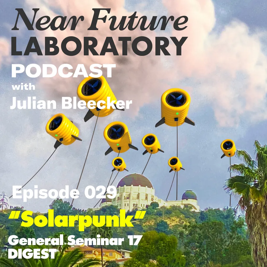 Near Future Laboratory Podcast Season {podcast.data.season} Episode {podcast.data.episode} titled {podcast.data.title}