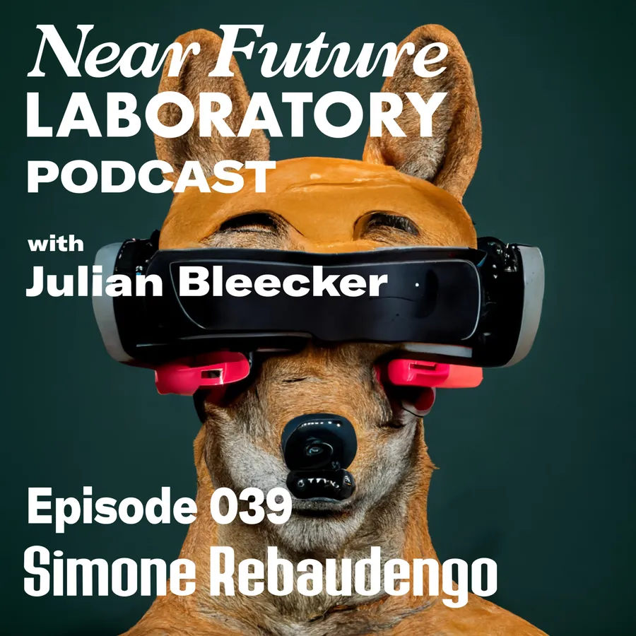 Near Future Laboratory Podcast Season {podcast.data.season} Episode {podcast.data.episode} titled {podcast.data.title}