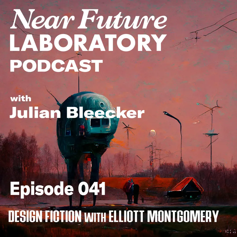 Near Future Laboratory Podcast Season {podcast.data.season} Episode {podcast.data.episode} titled {podcast.data.title}