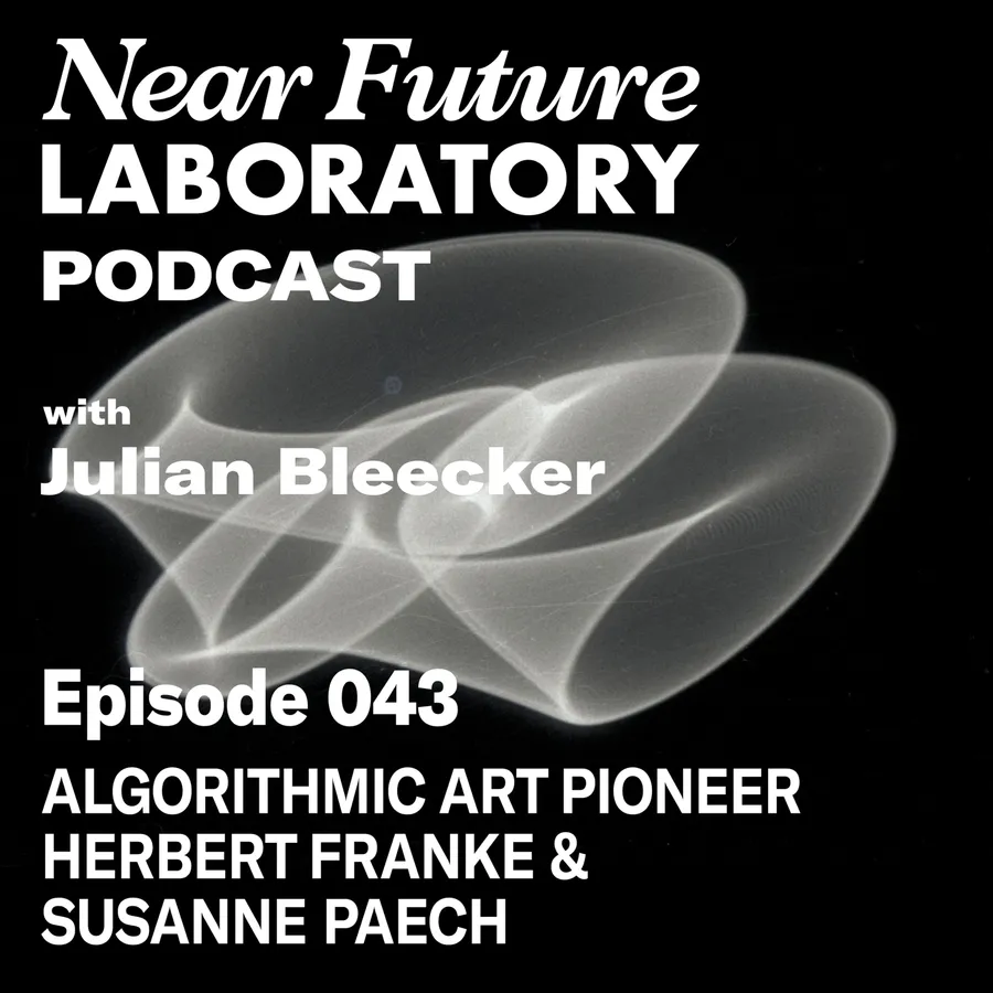 Near Future Laboratory Podcast Season {podcast.data.season} Episode {podcast.data.episode} titled {podcast.data.title}