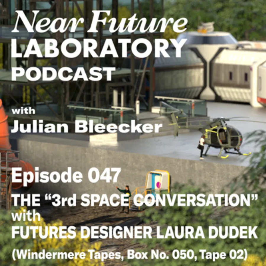 Near Future Laboratory Podcast Season {podcast.data.season} Episode {podcast.data.episode} titled {podcast.data.title}