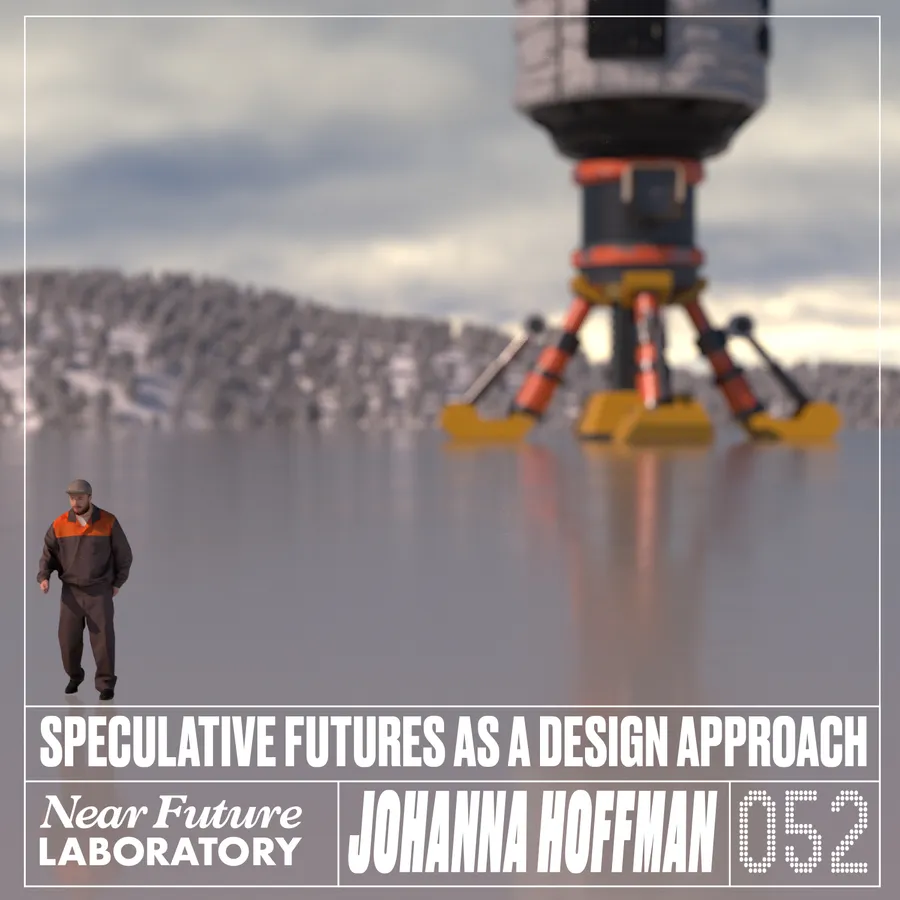 Near Future Laboratory Podcast Season {podcast.data.season} Episode {podcast.data.episode} titled {podcast.data.title}