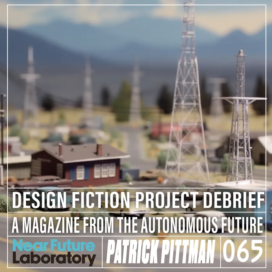 Near Future Laboratory Podcast Season {podcast.data.season} Episode {podcast.data.episode} titled {podcast.data.title}