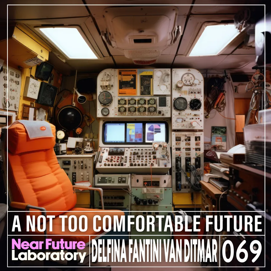 Near Future Laboratory Podcast Season {podcast.data.season} Episode {podcast.data.episode} titled {podcast.data.title}