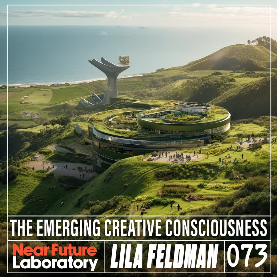 Near Future Laboratory Podcast Season {podcast.data.season} Episode {podcast.data.episode} titled {podcast.data.title}
