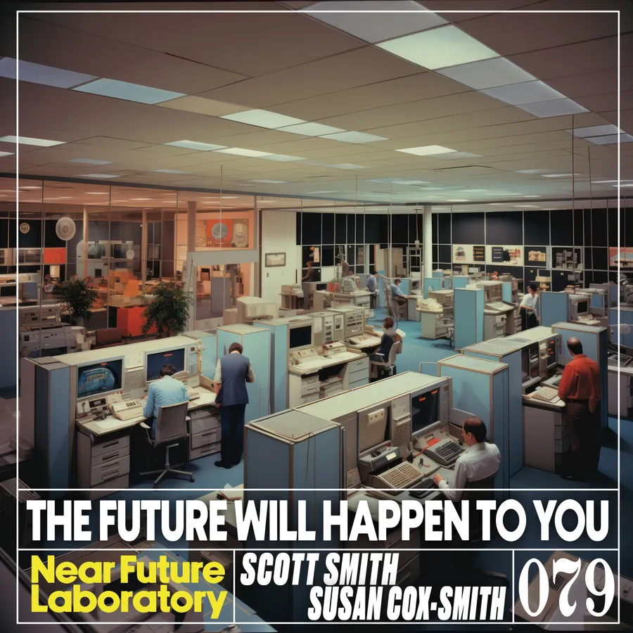 Near Future Laboratory Podcast Season {podcast.data.season} Episode {podcast.data.episode} titled {podcast.data.title}