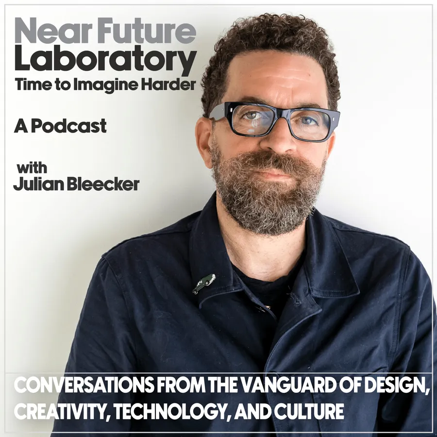 Near Future Laboratory Podcast Season {podcast.data.season} Episode {podcast.data.episode} titled {podcast.data.title}