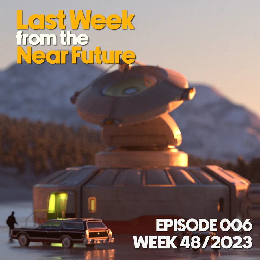 Near Future Laboratory Podcast Season {podcast.data.season} Episode {podcast.data.episode} titled {podcast.data.title}
