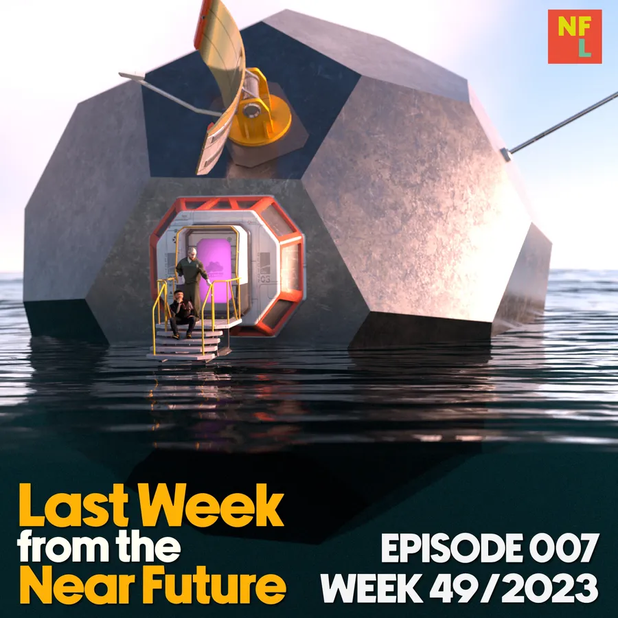 Near Future Laboratory Podcast Season {podcast.data.season} Episode {podcast.data.episode} titled {podcast.data.title}
