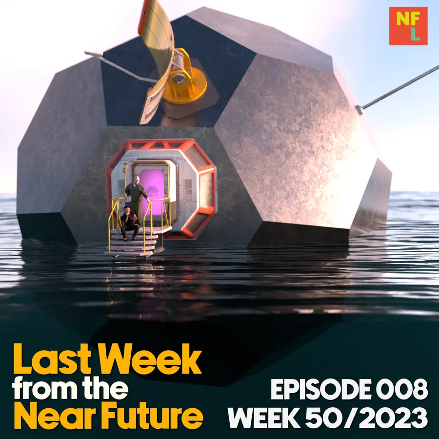 Near Future Laboratory Podcast Season {podcast.data.season} Episode {podcast.data.episode} titled {podcast.data.title}